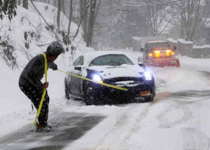 nieve-eeuu- Dos tormentas de nieve en EE.UU. ponen a riesgo a 60 millones de personas
