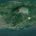 Motociclista fallece tras chocar contra un caballo en la Isla de Ometepe Mapa de la Isla de Ometepe