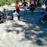 El susto de su vida se llevan dos motociclistas en Ometepe El susto de su vida se llevan dos motociclista en Ometepe