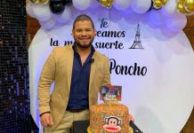 Momento de la despedida de Alfonso Duarte, Poncho, de TN8