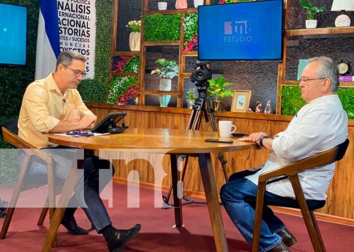 porras-nicaragua-1 Gustavo Porras, presidente de la Asamblea Nacional, hablando del nuevo quinquenio para Nicaragua