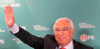 Partido Socialista gana las elecciones en Portugal con amplia ventaja