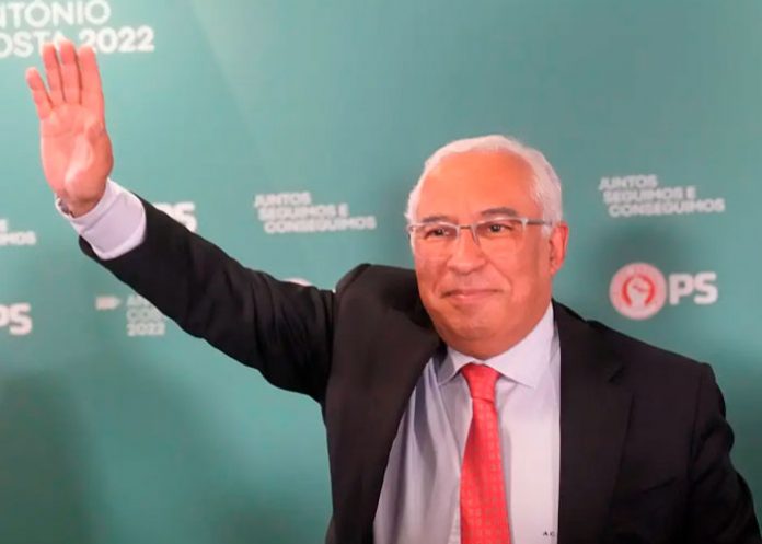 Partido Socialista gana las elecciones en Portugal con amplia ventaja