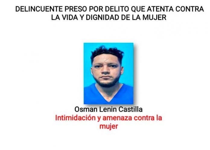Delincuente preso en Chontales