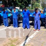 Delincuentes presos por cometer delitos en Nicaragua