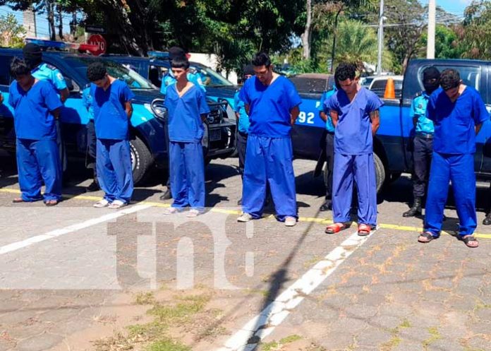 presos-nicas-3 Delincuentes presos por cometer delitos en Nicaragua