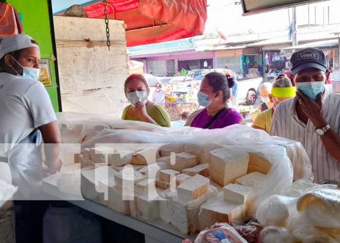 queso-nicaragua-03 Comercio de queso en mercados de Nicaragua