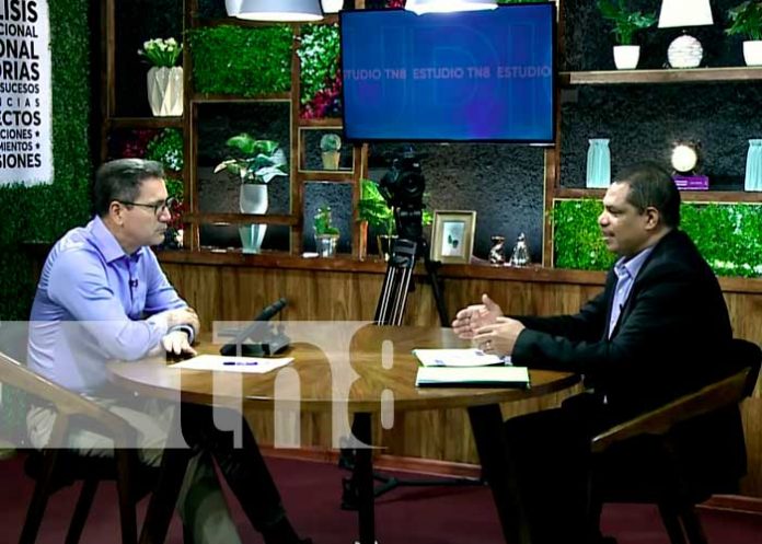 Iván Acosta, titular de Hacienda en Nicaragua, en Estudio TN8