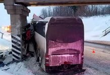 Accidente de autobús en Rusia deja cinco muertos y 21 heridos Aparatoso accidente con un autobús en Rusia