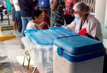 Atención en salud con brigadistas del MINSA en Managua