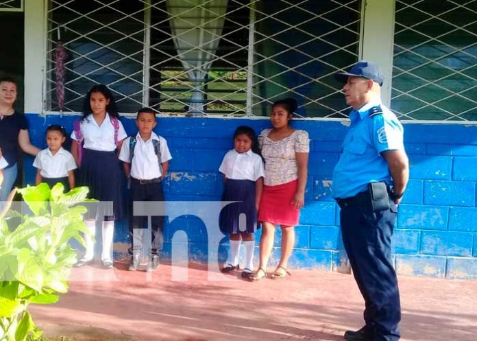 seguridad-matiguas-01 Plan de seguridad escolar en Matiguás, Matagalpa