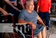 Apoyo a quien lo necesita: Alcaldía de Managua entre sillas de ruedas Entrega de medios auxiliares para personas que lo necesitan en Managua