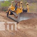 Reparación de calles para comunidades en Somoto