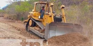 Reparación de calles para comunidades en Somoto