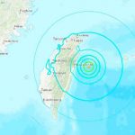 Sismo de 6.5 sacude el nordeste de Taiwán