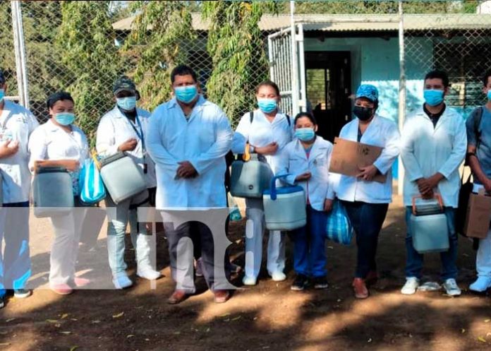 Vacunación contra el COVID-19 en comunidades de Tipitapa