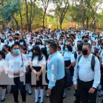 Estudiantes de Tipitapa regresan a las aulas de clases Inicio de clases en colegios de Tipitapa