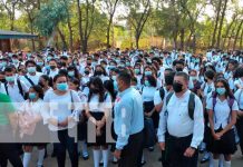 Inicio de clases en colegios de Tipitapa