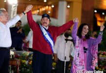 Presidente de Nicaragua, Daniel Ortega en Toma de Posesión el 10 de enero