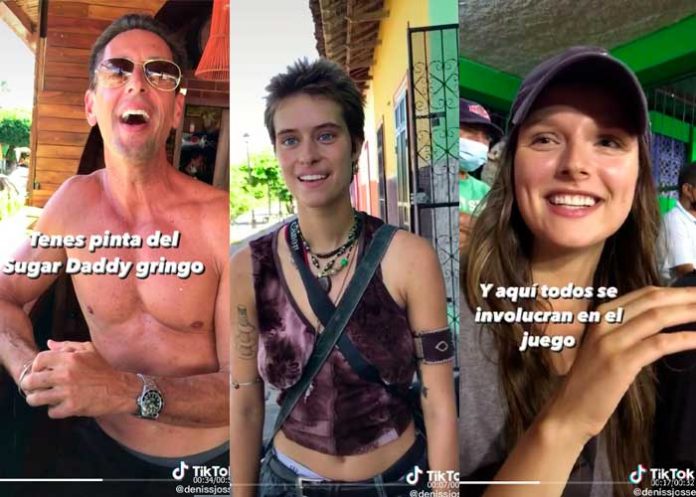 Turistas de Nicaragua pasándola bien