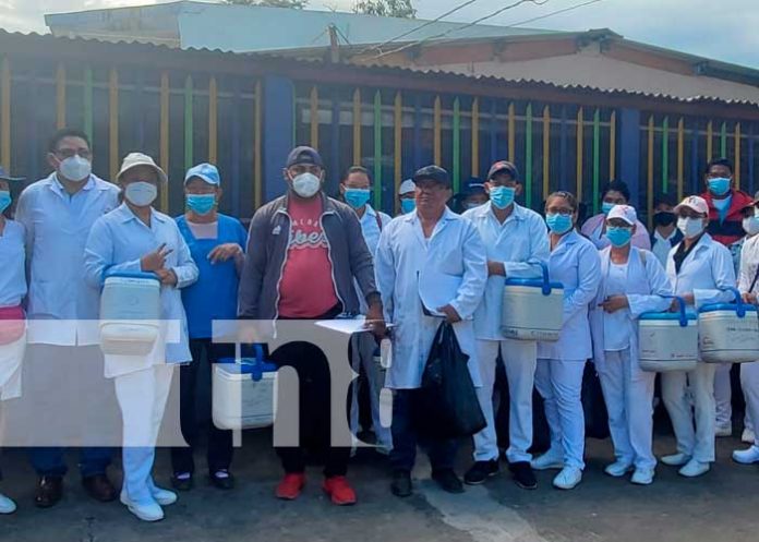 Jornada de vacunación en Ciudad Sandino
