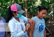 Jornada de vacunación en Tipitapa, Managua
