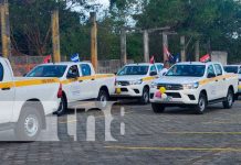 Nuevos vehículos del MINSA para 70 municipios en Nicaragua Nuevos vehículos para el MINSA en municipios de Nicaragua