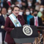 Xiomara Castro, presidenta de Honduras