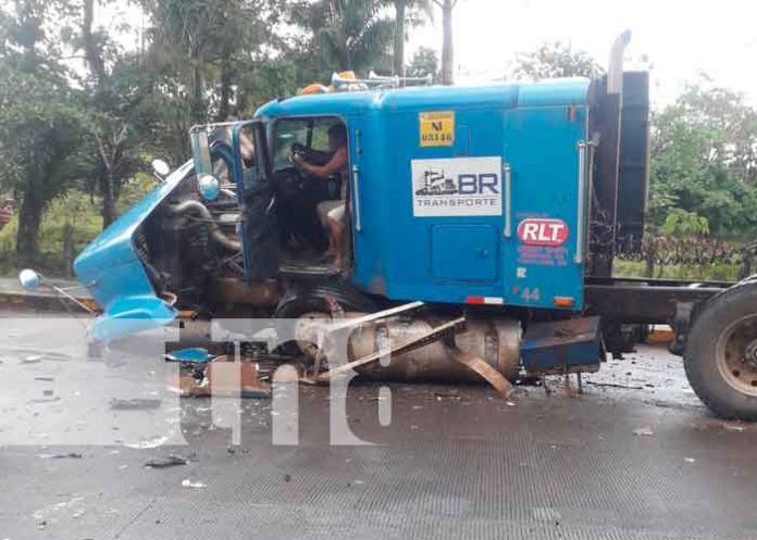 Se registró accidente de tránsito en Unikuas, Mulukukú