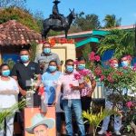 Familias de la Isla de Ometepe, conmemoran al General Sandino Familias de la Isla de Ometepe, conmemoran al General Sandino