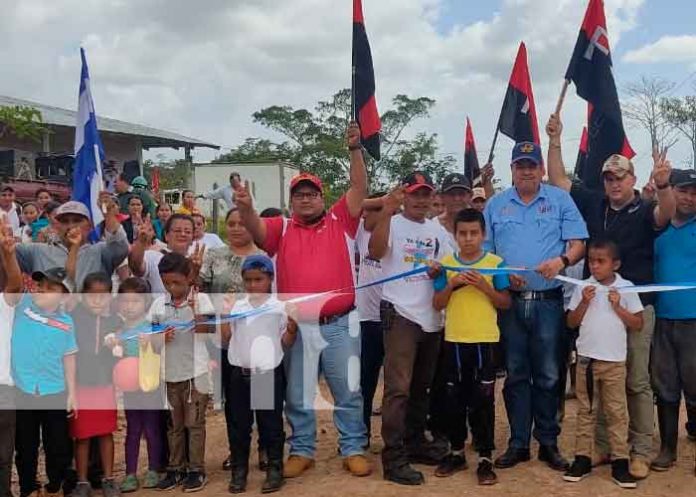 1 Inauguración de carretera en Siuna