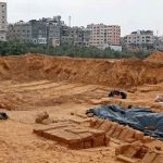 Franja de Gaza: Trabajadores hallan restos de tumbas de la era romana Franja de Gaza: Trabajadores hallan restos de tumbas de la era romana.