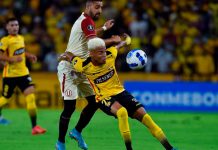 Barcelona gana 2-0 a Universitario en la ida de segunda fase de la Libertadores