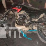 Motociclista pierde la vida al estrellarse contra un camión en Matagalpa Motociclista pierde la vida al estrellarse contra un camión en Matagalpa
