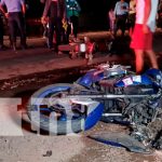 Motociclista fallece tras brutal impacto en la carretera a Xiloá Motociclista fallece tras brutal impacto en la carretera a Xiloá
