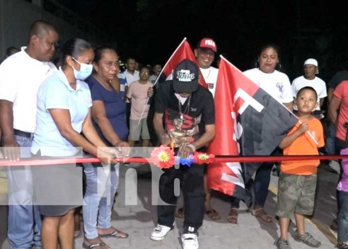 Inauguran más calles para el pueblo en la Isla de Ometepe