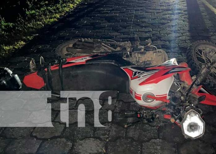 Accidente de tránsito en Nueva Segovia, deja un lesionado