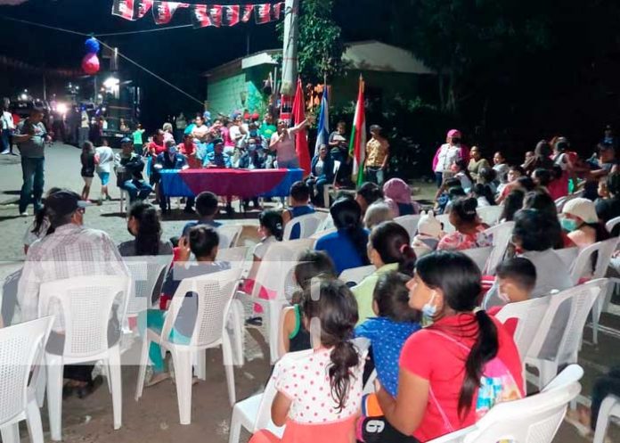 Inauguran alumbrado público en de Jinotega