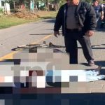 Ciclista y motociclista implicado en accidente de tránsito en Jalapa Ciclista y motociclista implicado en accidente de tránsito en Jalapa