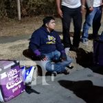 Fuerte choque de 2 motocicletas en suburbana deja 3 lesionados
