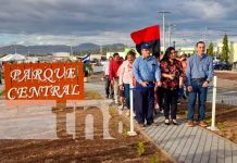 URMOSA inaugura parque en Residencial Praderas de Sandino