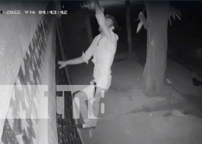 Sujeto es captado al robar en una vivienda en Juigalpa