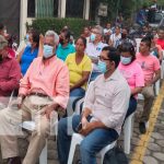 Granada inaugura calle y puente en el reparto El Madroño Inauguración del adoquinado, encunetado de 400 metros cuadrados de camino en Granada