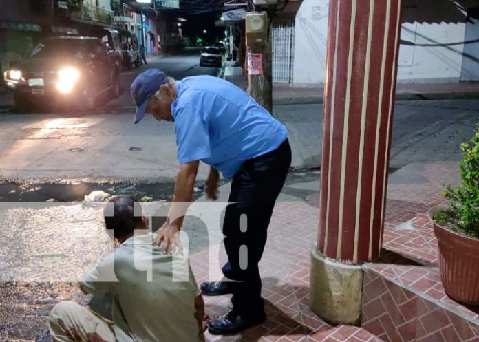 Hombre se cae en Juigalpa y se raja la cabeza