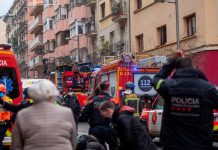 Incendio en Hotel Coronado en Barcelona dejó 9 heridos Dos personas se han lanzado por la ventana para huir de las llamas