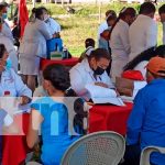Realizan mega feria de salud en honor a Sandino, en Rosita