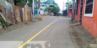 Bº. Laureano Mairena en Managua cambia su rostro con nuevas calles