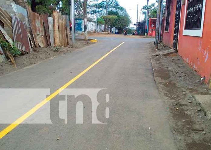 2 Bº. Laureano Mairena en Managua cambia su rostro con nuevas calles