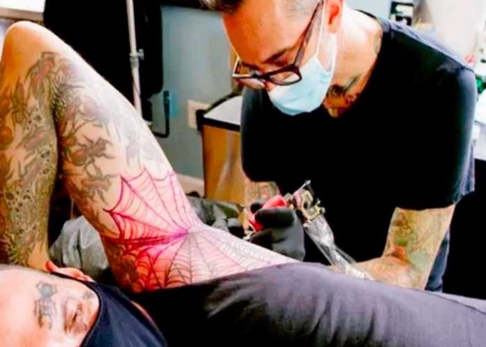 Gana Récord Guinness al tener 864 insectos tatuados