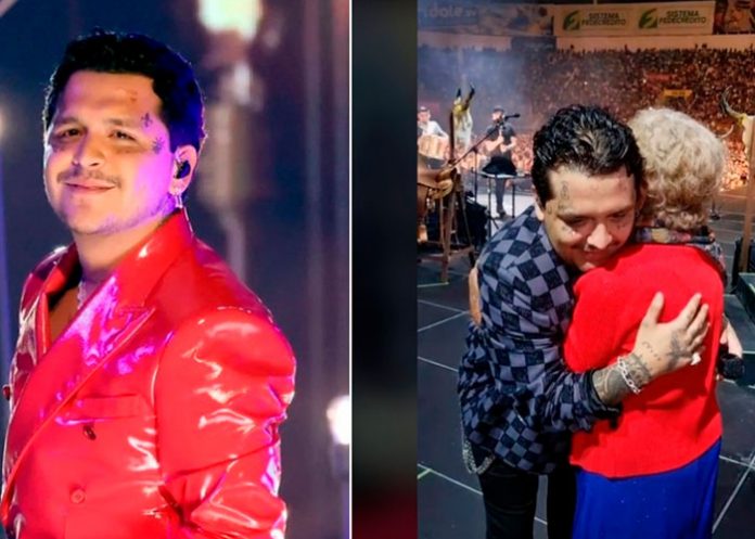 ¡Cumple su sueño! Fan de 92 años canta y baila con Nodal